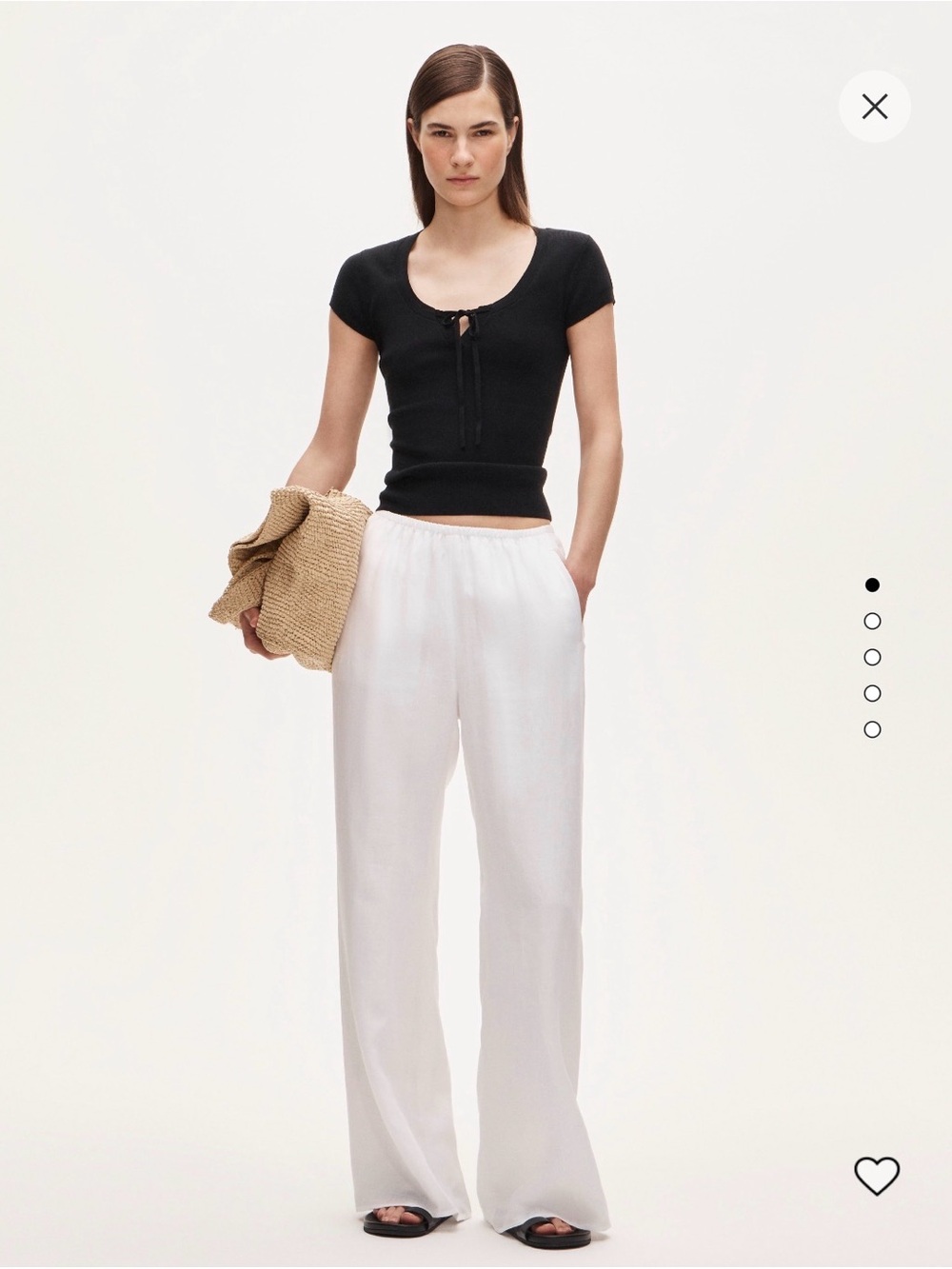 J. Crew Cosmo Pant in Linen